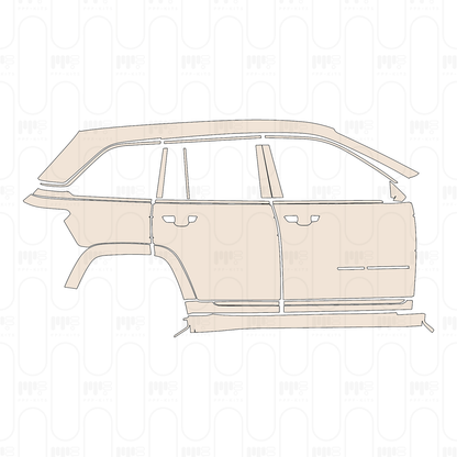 PPF prédécoupé JEEP Grand Cherokee Grand Cherokee (2-row) Summit 2022