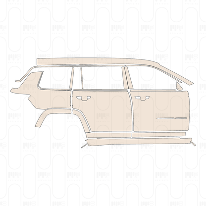 PPF prédécoupé JEEP Grand Cherokee Grand Cherokee L (3-row) Overland 2022
