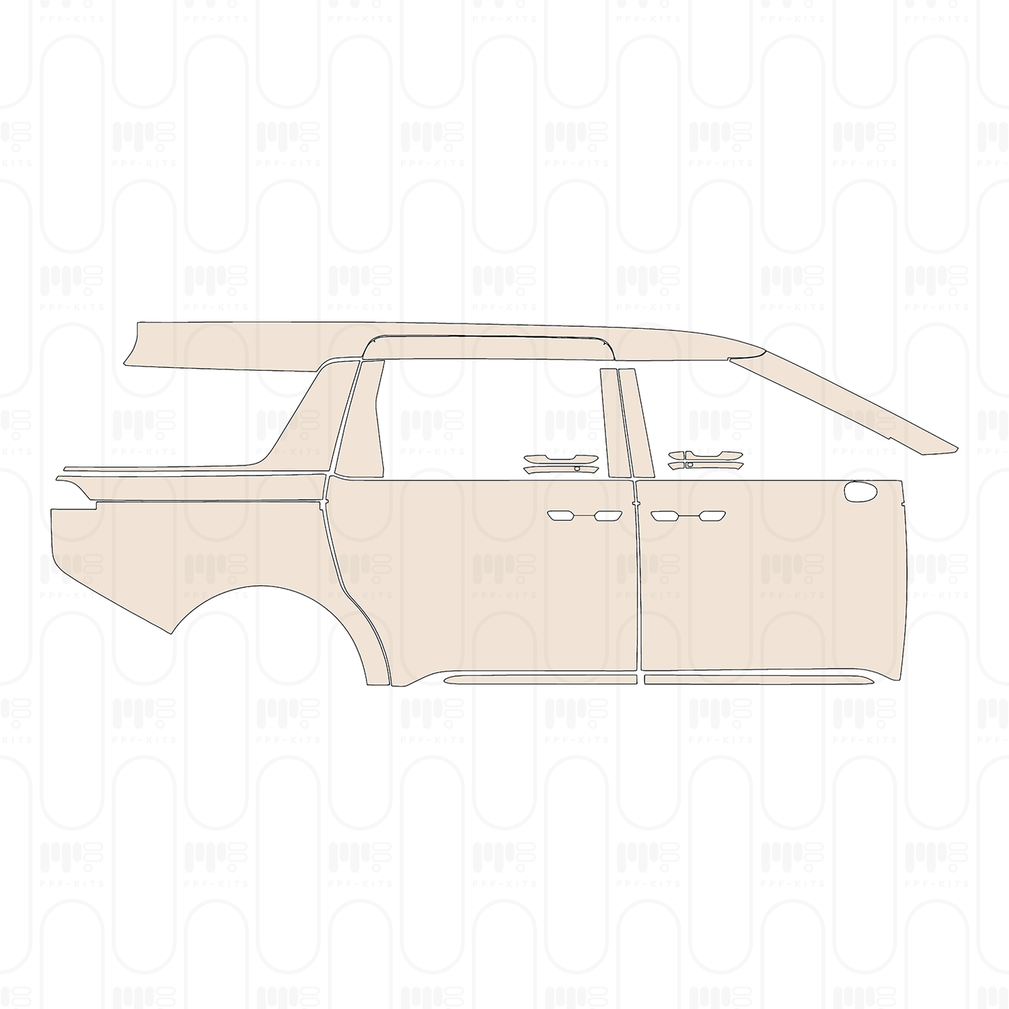 PPF prédécoupé KIA Carnival (CN) 2022