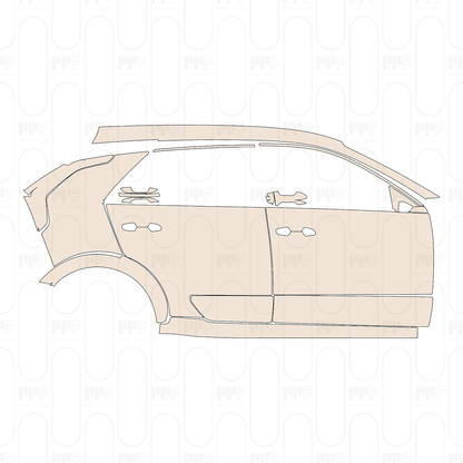 PPF prédécoupé KIA Niro EV (US) Wave 2023