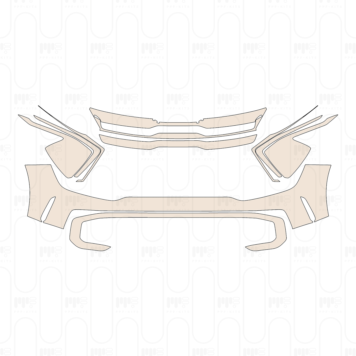 PPF prédécoupé KIA Sportage (US) X-Pro 2025