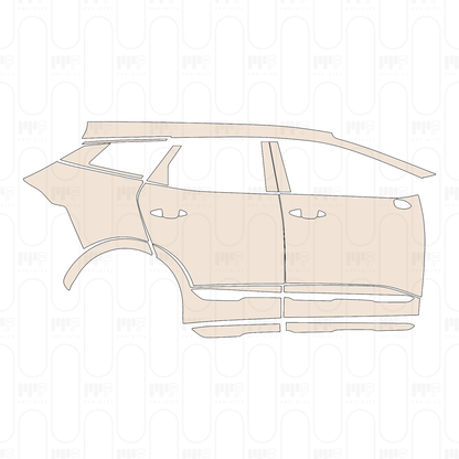 PPF prédécoupé KIA Sportage (US) X-Pro 2025