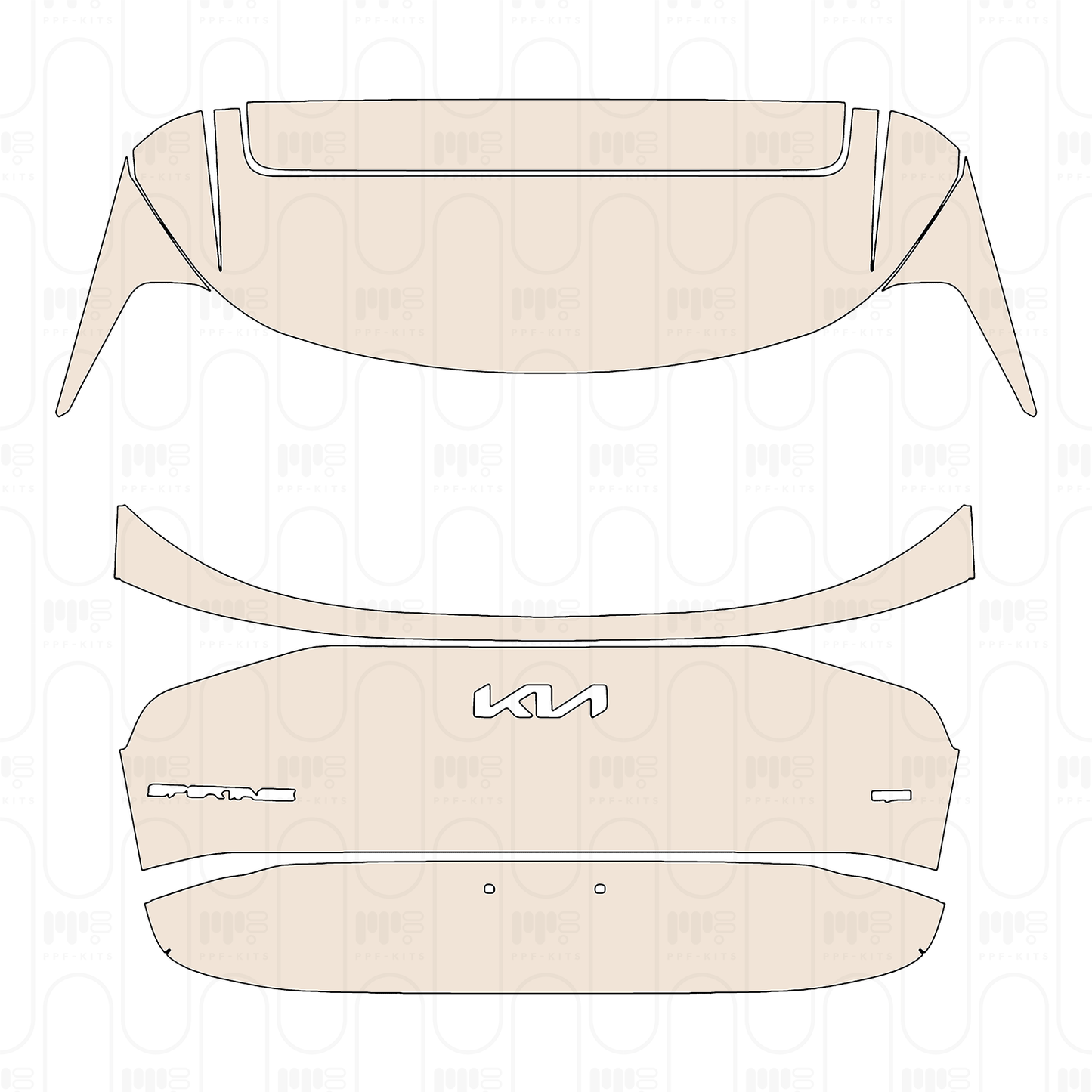 PPF prédécoupé KIA Sportage (US) X-Pro 2025