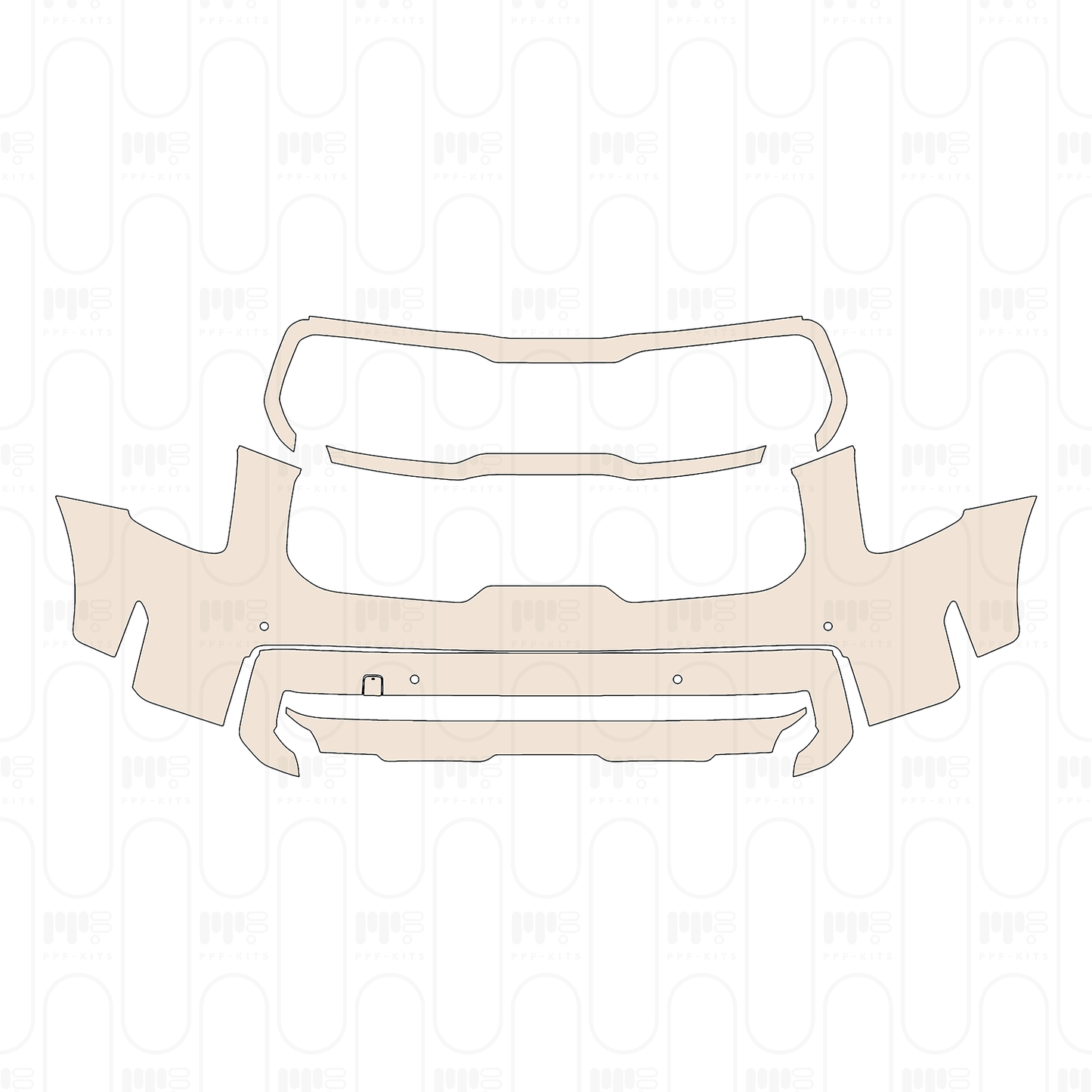 PPF prédécoupé KIA Telluride SX Prestige 2025