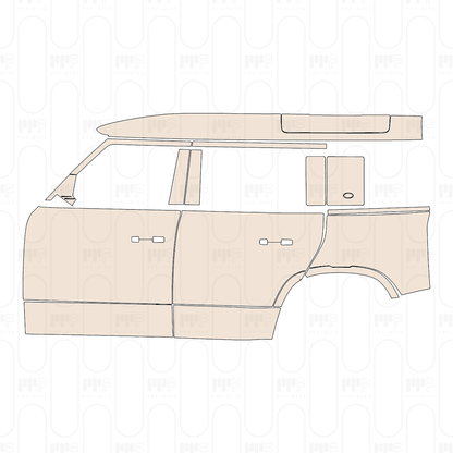 PPF prédécoupé Land Rover Defender 110 Base 2022