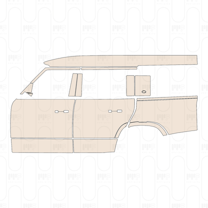 PPF prédécoupé Land Rover Defender 130 Base 2023