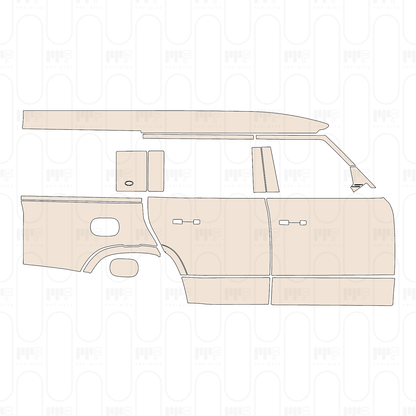 PPF prédécoupé Land Rover Defender 130 Base 2023