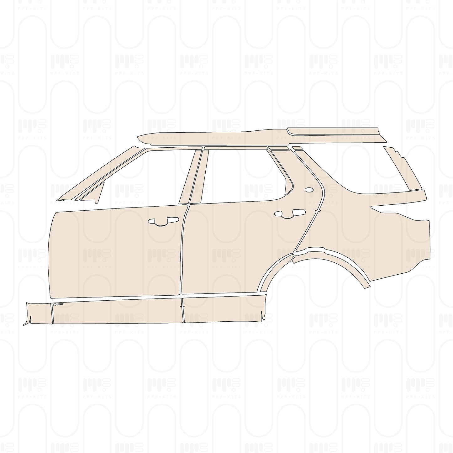PPF prédécoupé Land Rover Discovery 5 Metropolitan Edition 2022