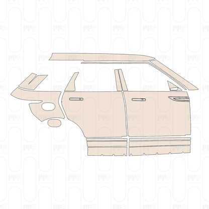 PPF prédécoupé Land Rover Range Rover Evoque Standard Wheelbase Autobiography 2022