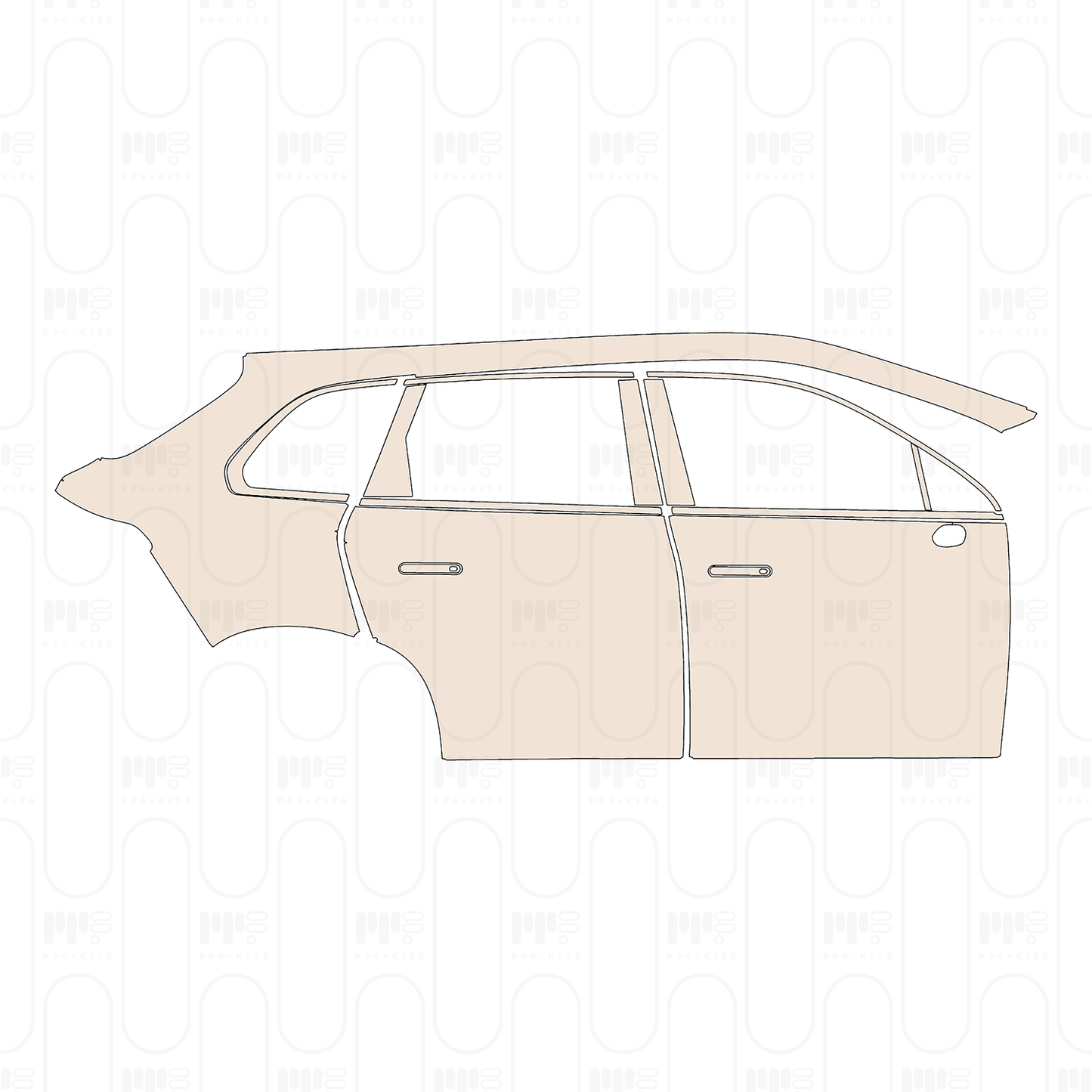 PPF prédécoupé Leapmotor C10 Pure-Drive 2024