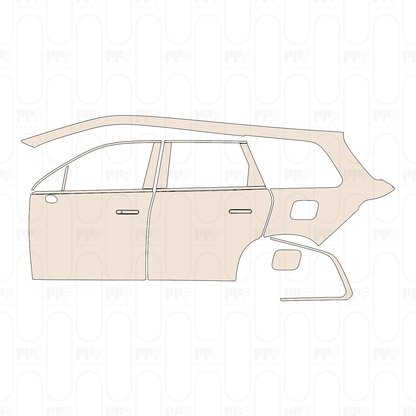 PPF prédécoupé Leapmotor C16 Pure Electric 2025