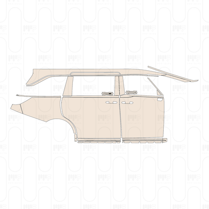 PPF prédécoupé Lexus LM 2023