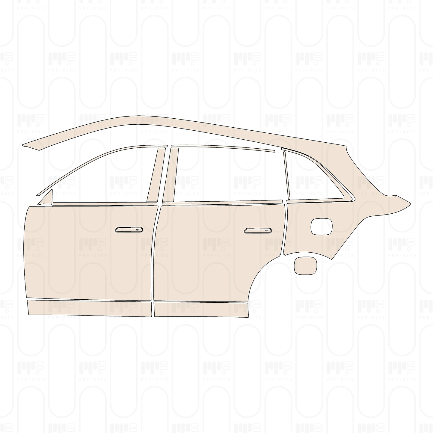 PPF prédécoupé Li Auto L6 2025