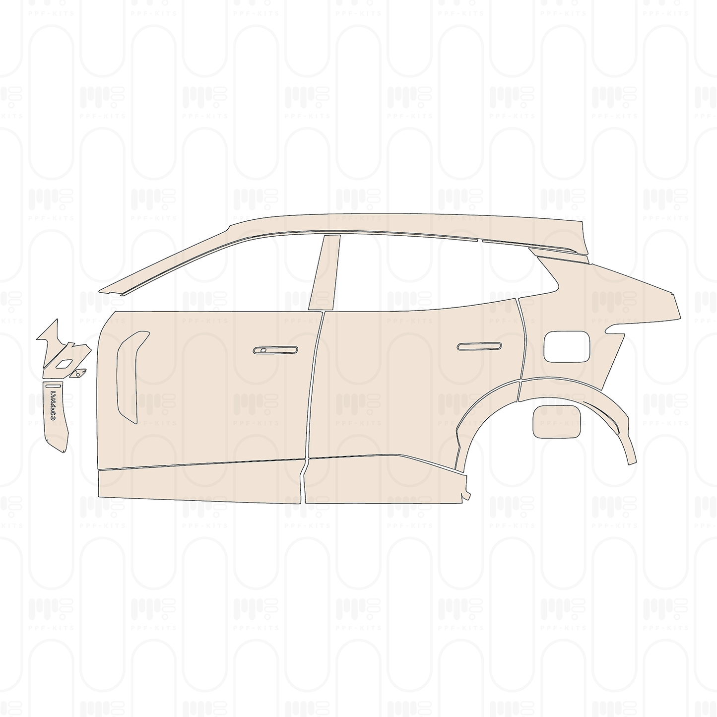 PPF prédécoupé Lynk&Co 08 2025