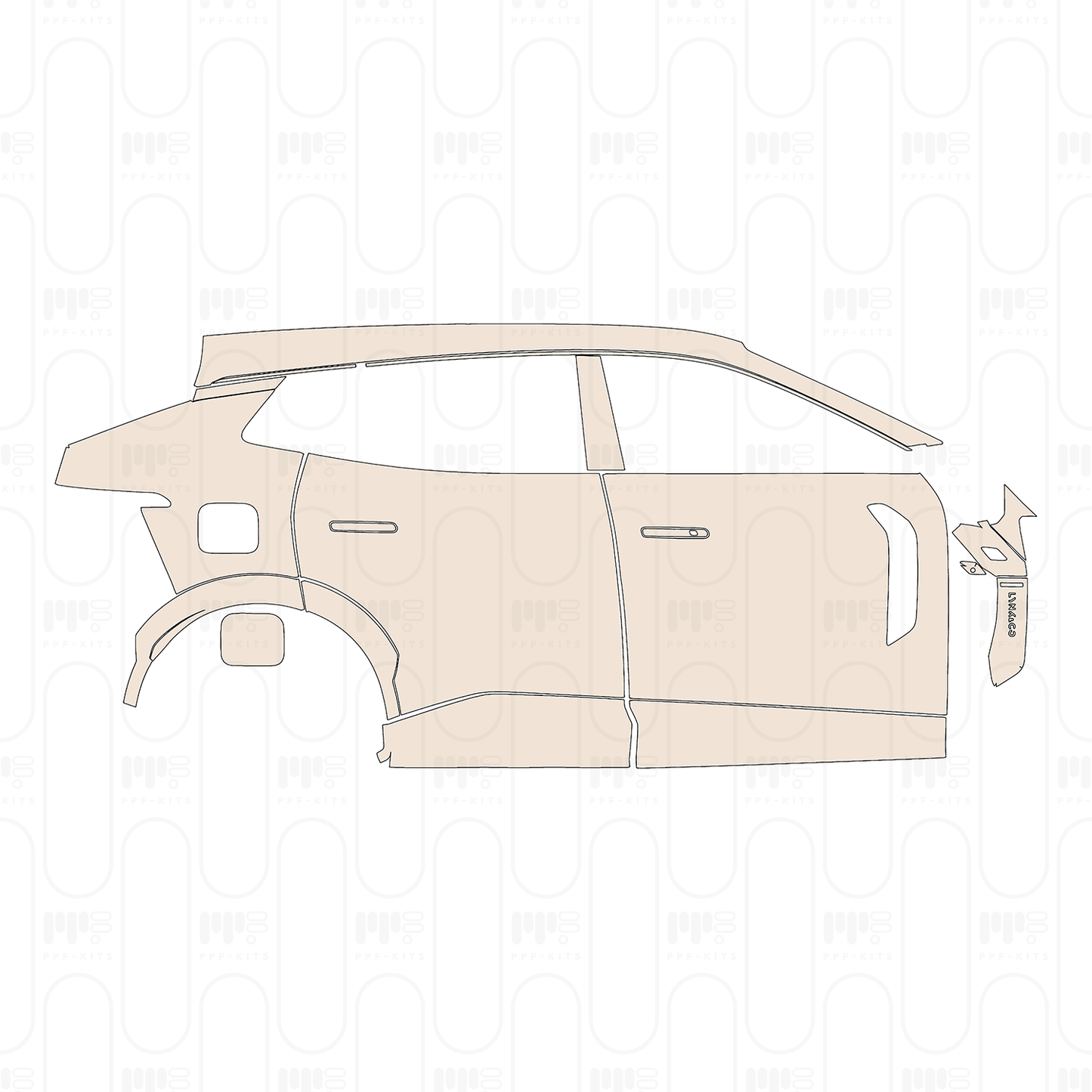PPF prédécoupé Lynk&Co 08 2025