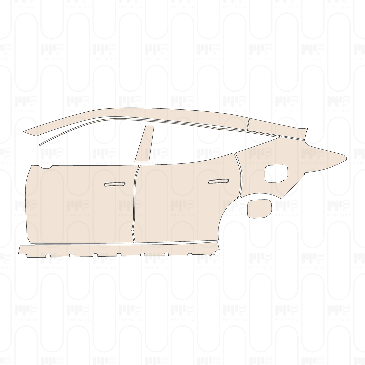 PPF prédécoupé Lynk&Co Z10 2025