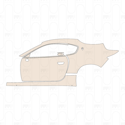 PPF prédécoupé Maserati GranTurismo Folgore 2024