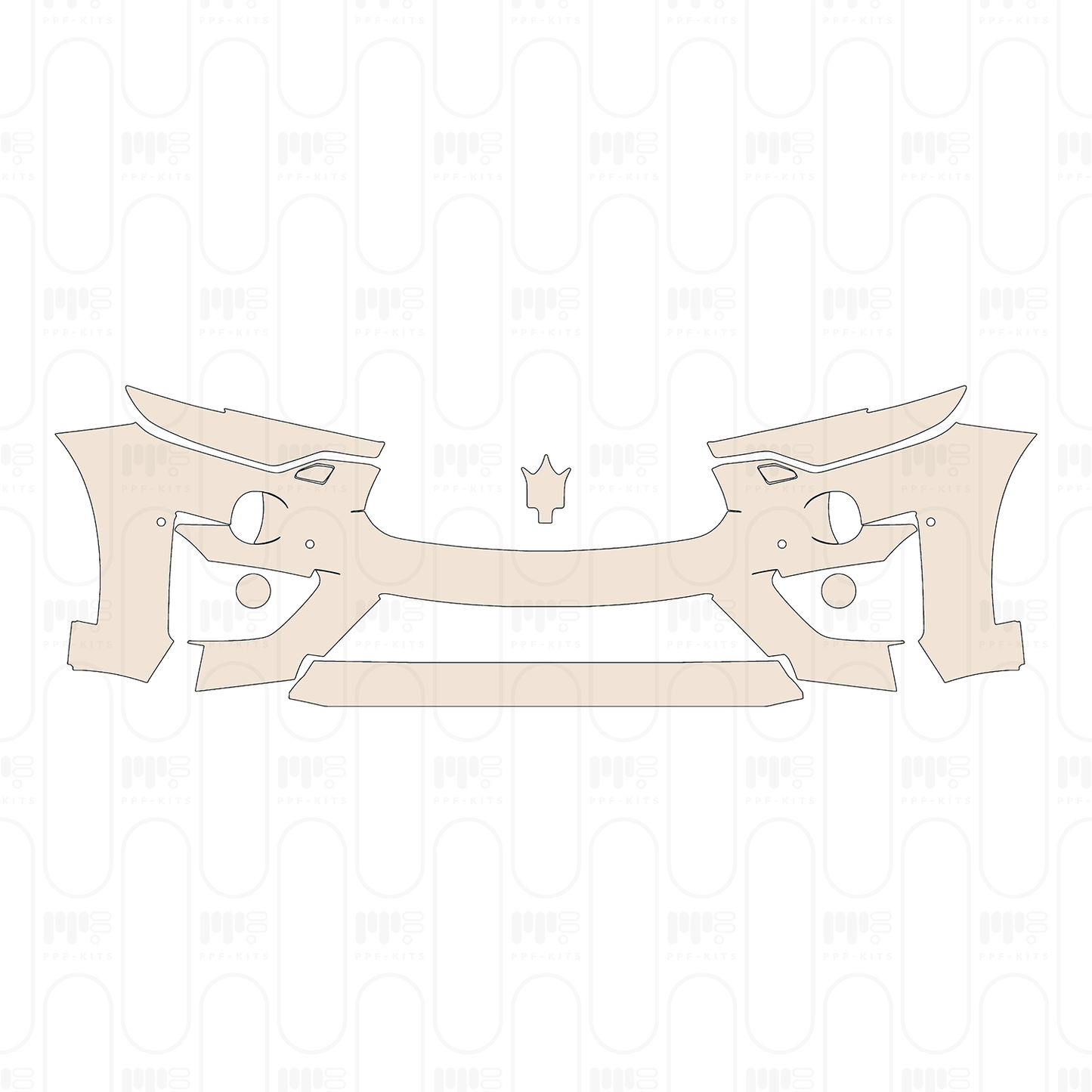 PPF prédécoupé Maserati Levante Trofeo 2024