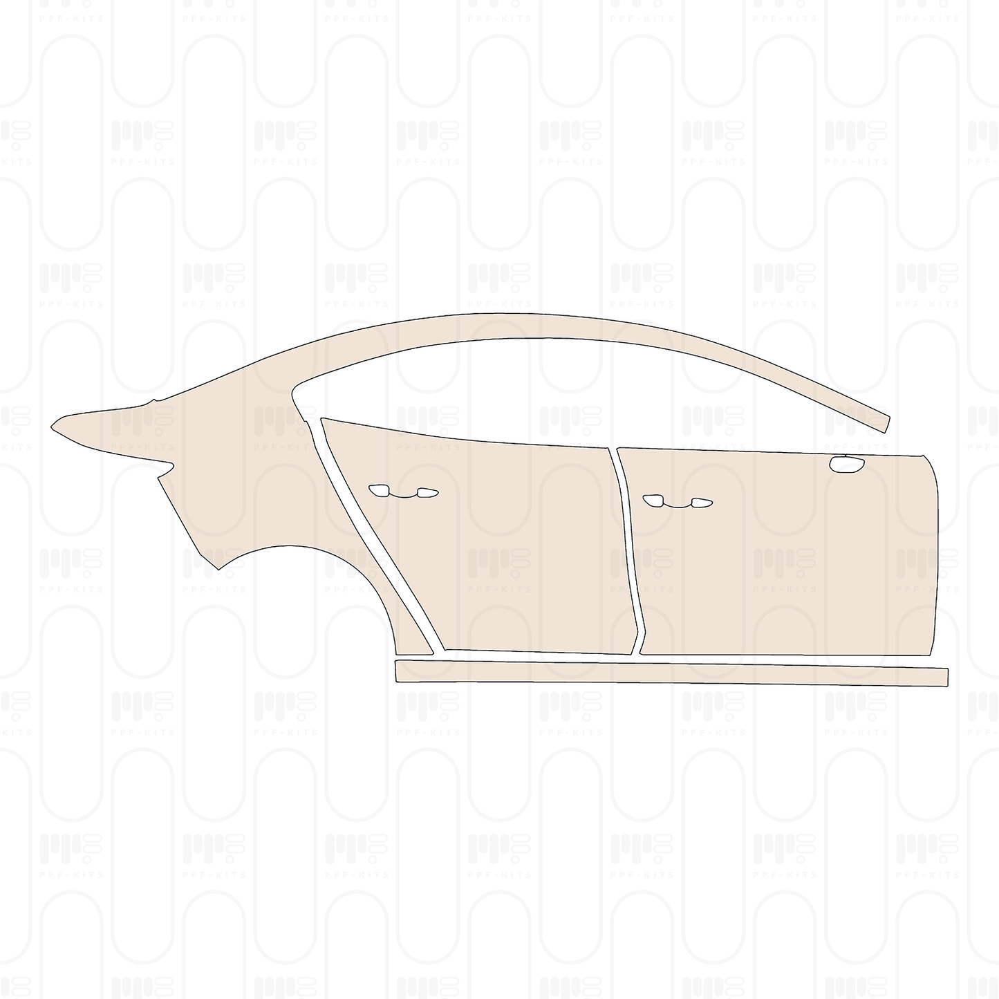 PPF prédécoupé Mazda Axela (Mazda 3) Sedan 2022