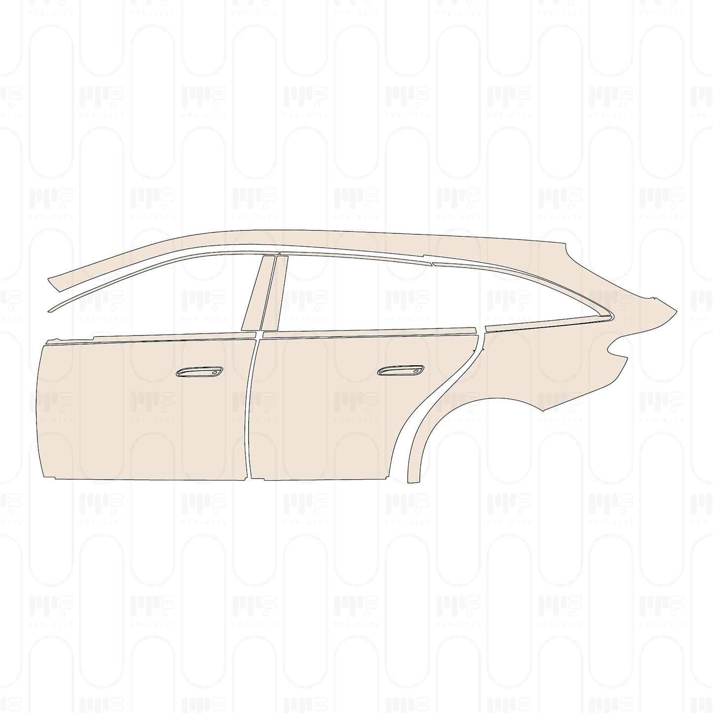 PPF prédécoupé Mercedes-Benz E Class Estate Base 2024