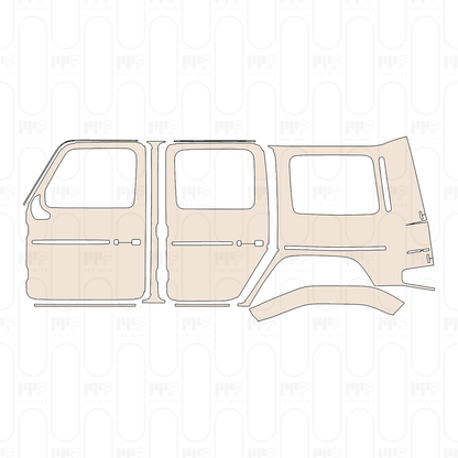 PPF prédécoupé Mercedes-Benz G Class AMG G63 2022