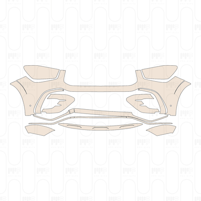 PPF prédécoupé Mercedes-Benz GLE Coupe AMG GLE 53 2024