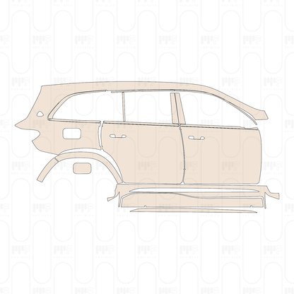 PPF prédécoupé Mercedes-Benz Maybach GLS 2022