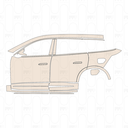 PPF prédécoupé NIO ES6 2025