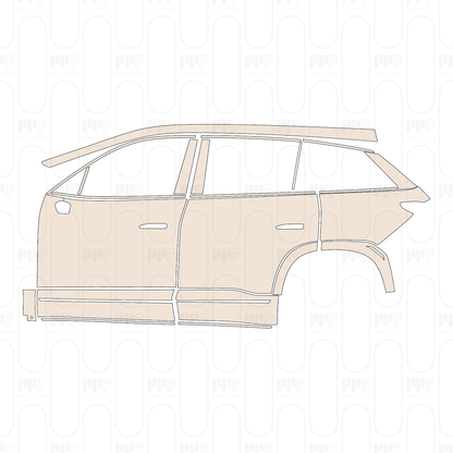 PPF prédécoupé NIO ES7 2023