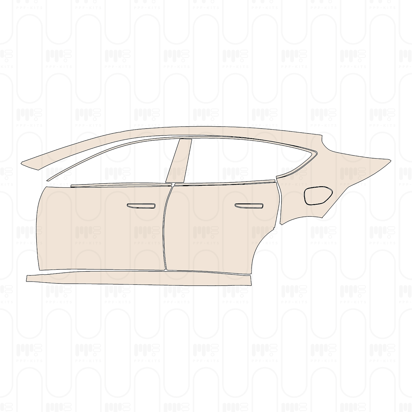 PPF prédécoupé NIO ET5 2022