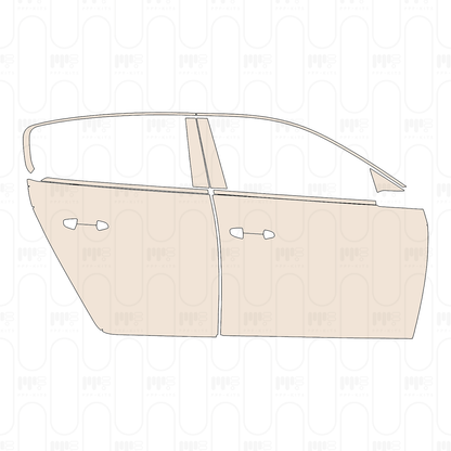 PPF prédécoupé Peugeot 308 (EU) Active 2023