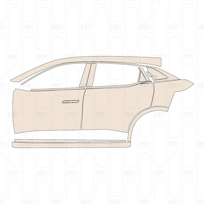 PPF prédécoupé Renault Megane E-Tech 2023