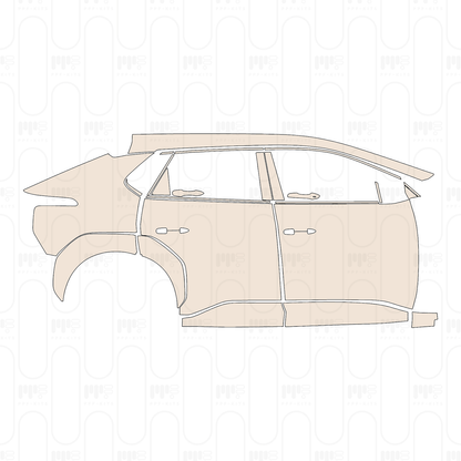 PPF prédécoupé Toyota bZ4X 2023
