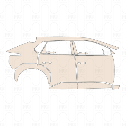 PPF prédécoupé Toyota bZ4X 2023