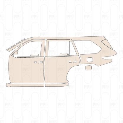 PPF prédécoupé Toyota Sequoia TRD Pro 2023