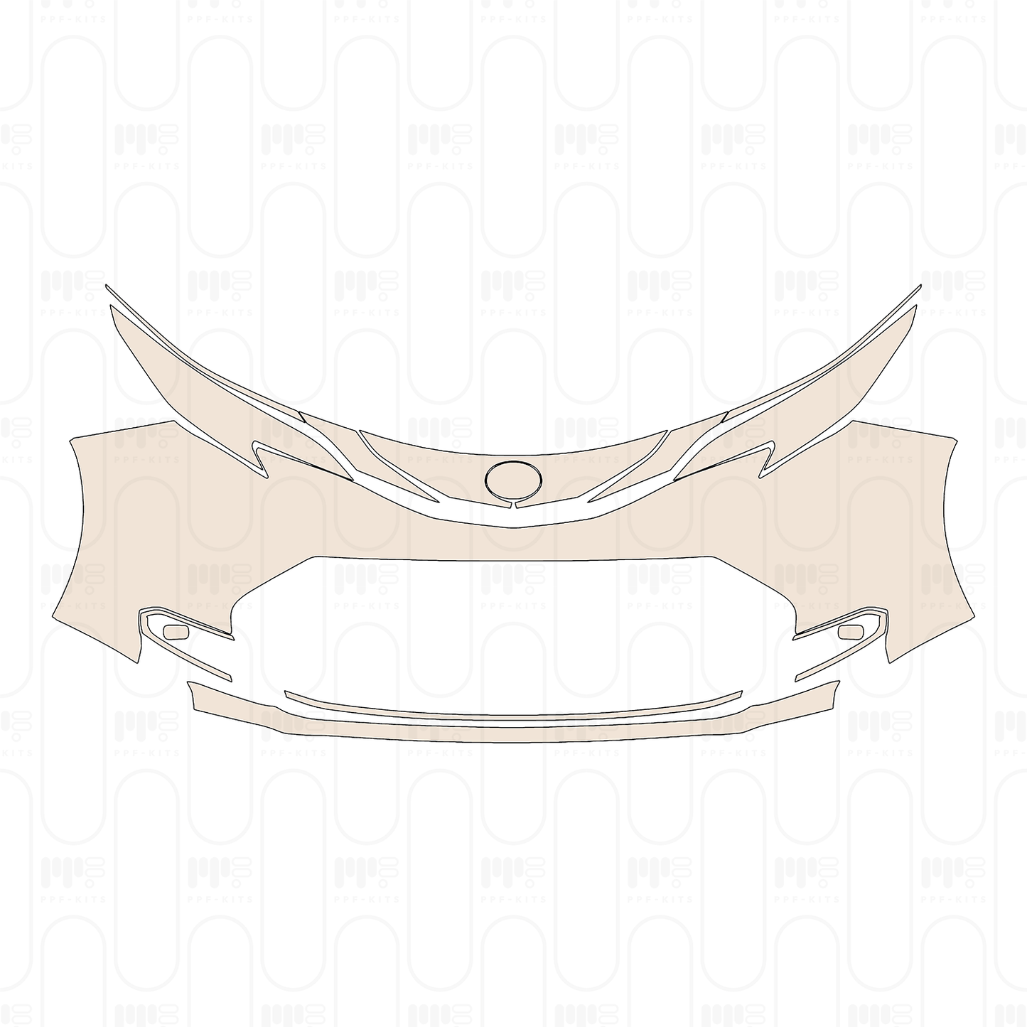 PPF prédécoupé Toyota Sienna Platinum 2022