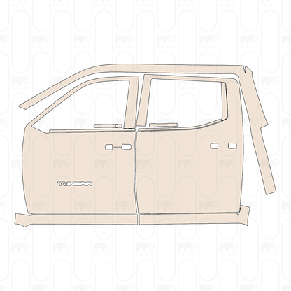 PPF prédécoupé Toyota Tundra CrewMax SR 2022