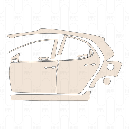 PPF prédécoupé Toyota Yaris 2023