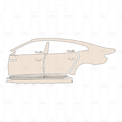 PPF prédécoupé Volkswagen CC Sedan 2022