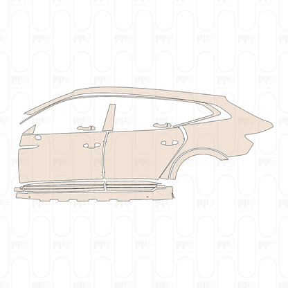 PPF prédécoupé Volkswagen CC Shooting Brake 2023