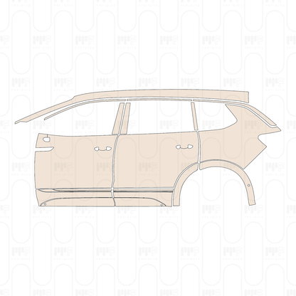 PPF prédécoupé Volkswagen Talagon R-Line 2023