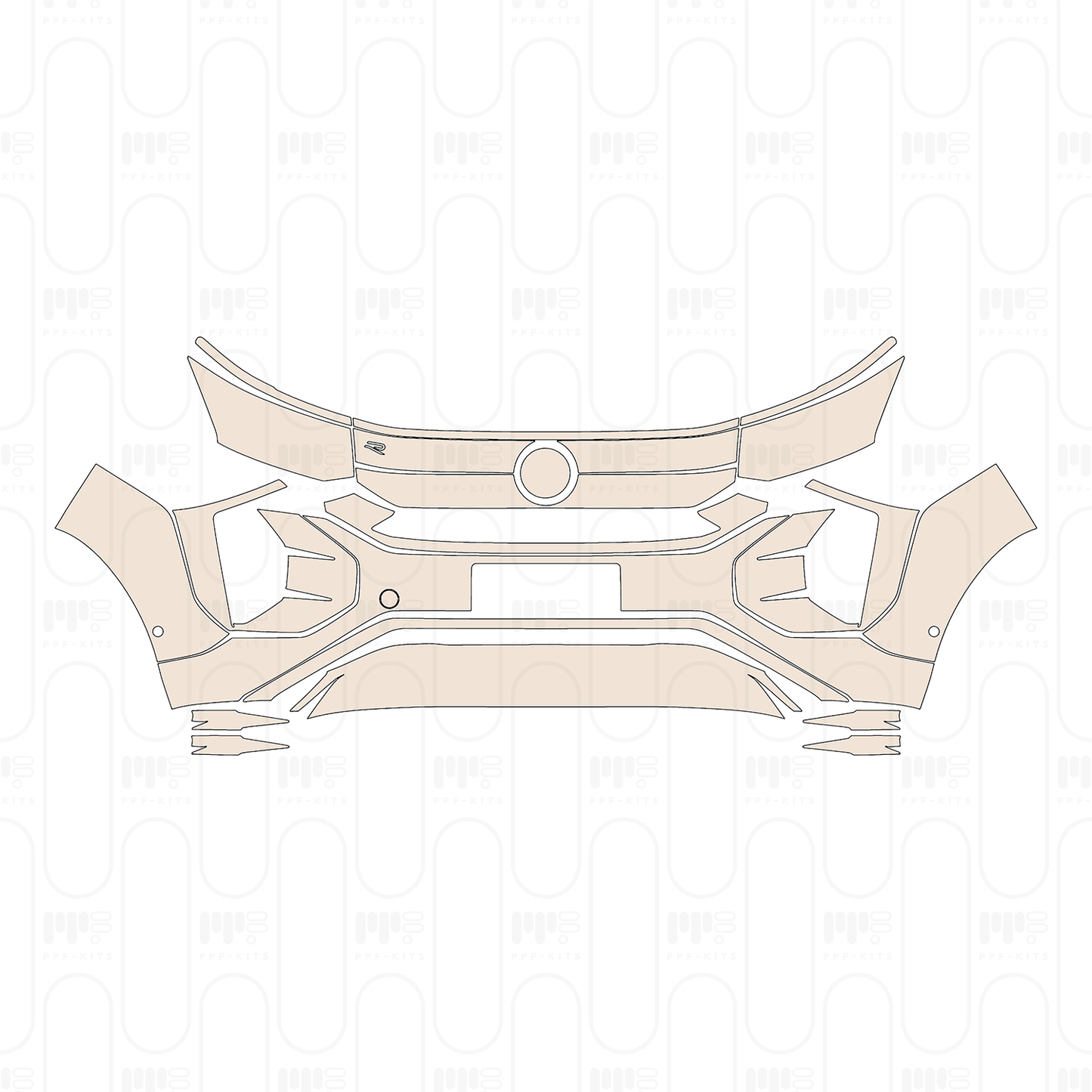 PPF prédécoupé Volkswagen Teramont Pro R-Line 2025
