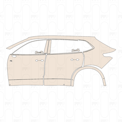 PPF prédécoupé Volkswagen Tiguan L Pro R-Line 2024