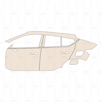 PPF prédécoupé Volvo C40 Recharge Core 2023