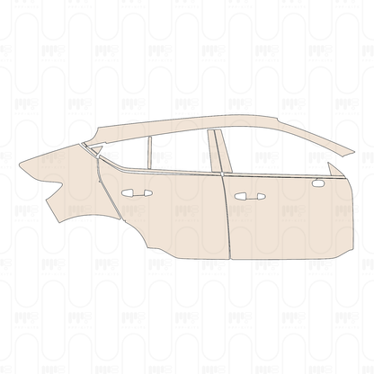 PPF prédécoupé Volvo C40 Recharge Core 2023