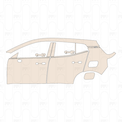 Volvo EX30 2025 – Film de protection PPF prédécoupé