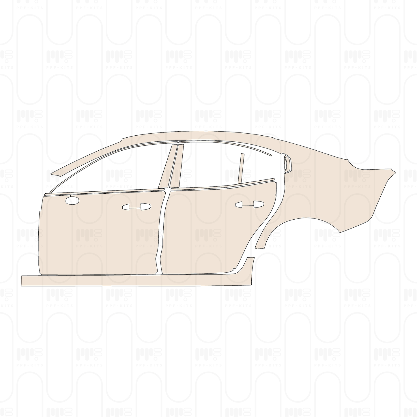 PPF prédécoupé Volvo S60 Momentum 2022