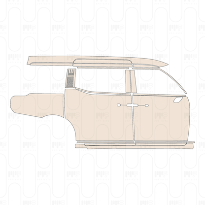PPF prédécoupé Zeekr 009 Base 2024