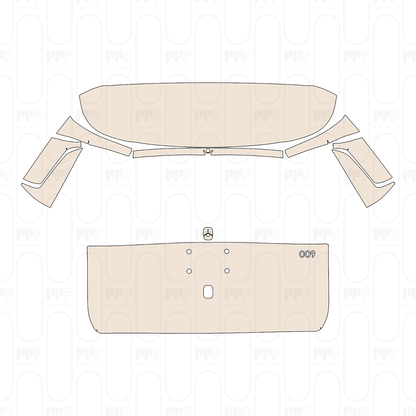 PPF prédécoupé Zeekr 009 Base 2024