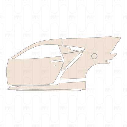 PPF prédécoupé Acura NSX 2023